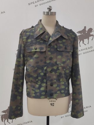 WWII German Waffen SS Spring Polly Dot Camo M44 Field Jacket