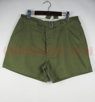 WWII German Afrika Corps D.A.K Olive-brown Shorts