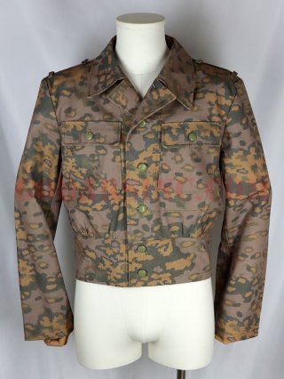 WWII German Waffen SS Autumn Oakleaf A Camo M44 Field Jacket