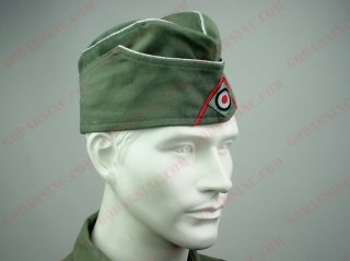 WWII German Afrika Corps (D.A.K) Officer Field-grey Side Cap