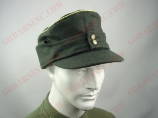 WWII German Heer/Waffen-SS General Officer Field-grey Wool M43 Field Cap