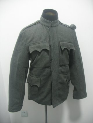 WWI Austro-Hungarian Army M1911 Field Grey Wool Stand Collar Field Tunic