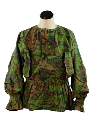 WWII German Waffen SS M40 Palm & Forest Camo Reversible Smock