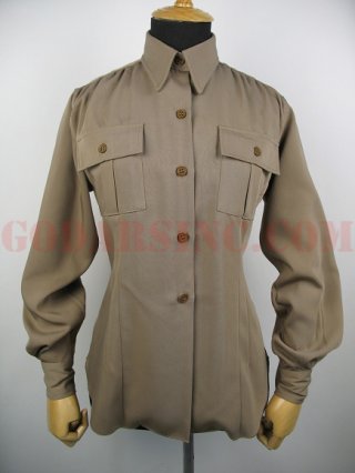 WWII US Women's Army Corps / WAC "Pink" Gabardine Service Shirt