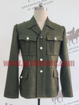 WWII German SSVT Fieldgrey Wool M37 Field Tunic