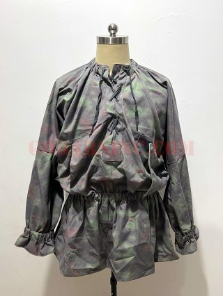 WWII German Waffen SS pre-aged M38 Blurred Edge Camo Reversible Smock