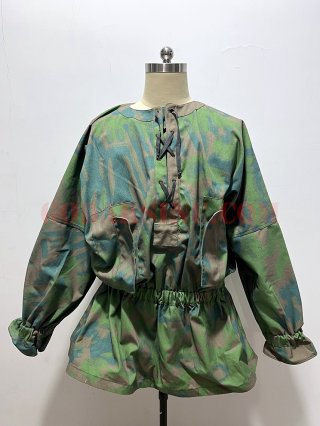 WWII German Waffen SS Revered M40 Palm & Forest Camo Reversible Smock