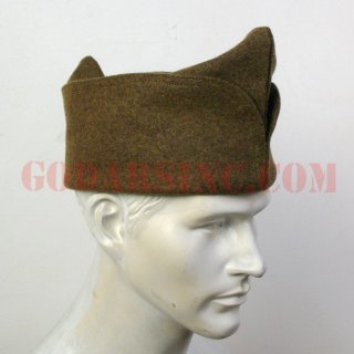 WWI French Foreign Legion & Colonial Marine Brown Side cap (bonnet de police)
