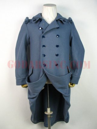 WWI French Army Horizon Blue Wool M1916 Greatcoat