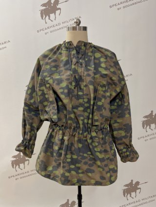 WWII German Waffen-SS M38 Polly Dot Camo Reversible Smock