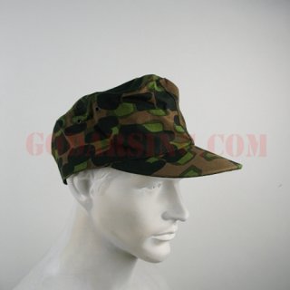 WWII German SSVT Lateral Varient Camo Reversible Field Cap